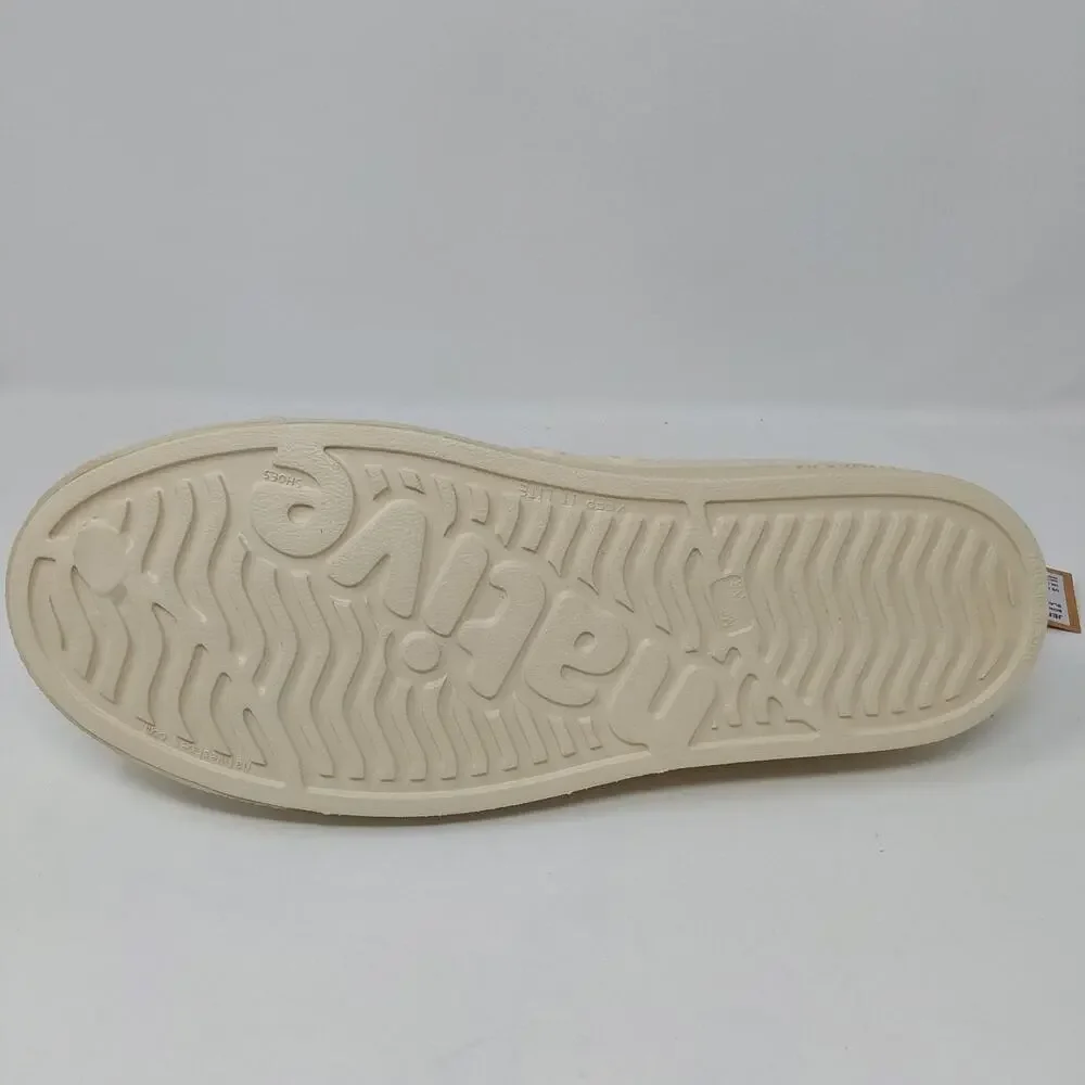 Native Shoes Jefferson Bone White Slip On Water Shoes Men's 6 Women's 8 NWB